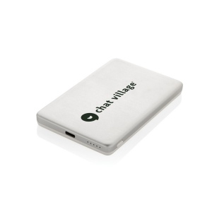 Powerbank 5000mAh et 5W en aluminium recyclé RCS Orion 22