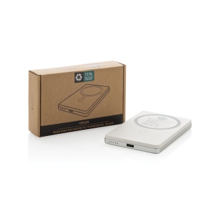 Powerbank 5000mAh et 5W en aluminium recyclé RCS Orion 25