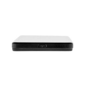 Powerbank 5000mAh et 5W en aluminium recyclé RCS Orion 9