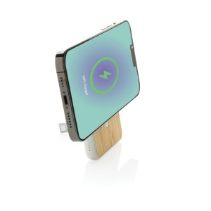 Powerbank 5000mAh et 5W en bambou et ABS RCS Zen 18
