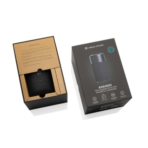 Enceinte 10W avec chargeur en rPET RCS Urban Vitamin Anaheim 10