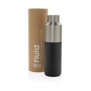 Bouteille d'eau 600ml en acier recyclé certifiée RCS Fluid 7