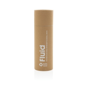 Bouteille d'eau 600ml en acier recyclé certifiée RCS Fluid 24