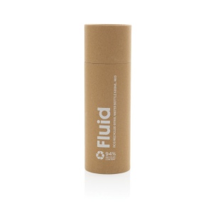 Bouteille d'eau 600ml en acier recyclé certifiée RCS Fluid 49