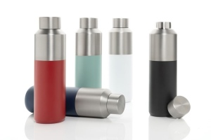 Bouteille d'eau 600ml en acier recyclé certifiée RCS Fluid 12