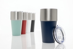 Mug 500ml en acier recyclé certifié RCS Fluid 19