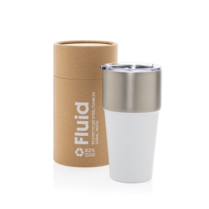 Mug 500ml en acier recyclé certifié RCS Fluid 15