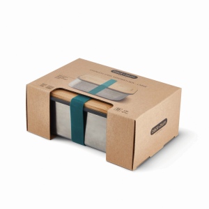 Boîte à sandwich Large en acier inoxydable Black+Blum 14