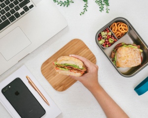 Boîte à sandwich Large en acier inoxydable Black+Blum 8