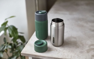 Mug de voyage 340ml étanche en acier inoxydable Black+Blum 48