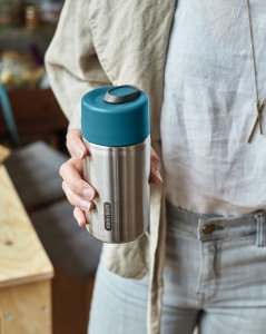 Mug de voyage 340ml étanche en acier inoxydable Black+Blum 66