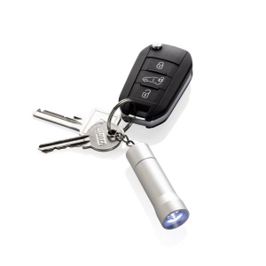Porte-clés torche en aluminium recyclé RCS Flash 16