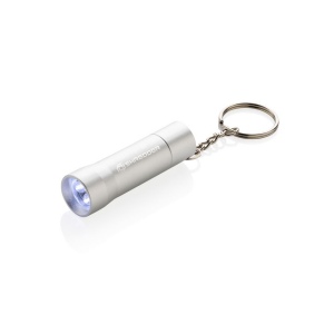 Porte-clés torche en aluminium recyclé RCS Flash 18