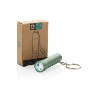 Porte-clés torche en aluminium recyclé RCS Flash 37