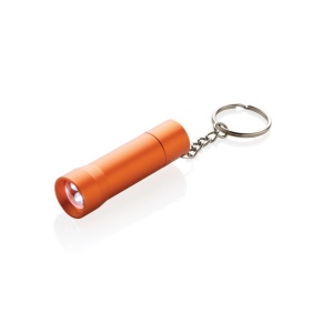 Porte-clés torche en aluminium recyclé RCS Flash 39