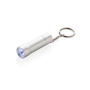 Porte-clés torche en aluminium recyclé RCS Flash 15