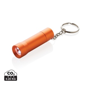 Porte-clés torche en aluminium recyclé RCS Flash 6