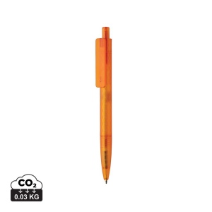 Stylo X3 en plastique givré GRS 8