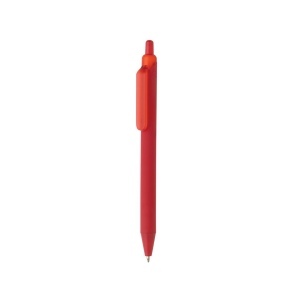 Stylo avec finition gomme en ABS recyclé certifié GRS Tide 24