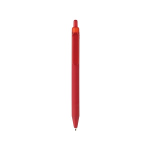 Stylo avec finition gomme en ABS recyclé certifié GRS Tide 25