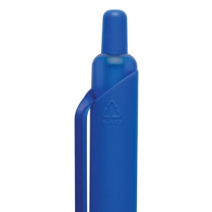 Stylo avec finition gomme en ABS recyclé certifié GRS Tide 32