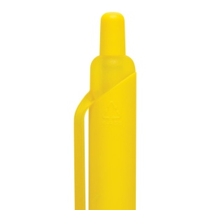 Stylo avec finition gomme en ABS recyclé certifié GRS Tide 38