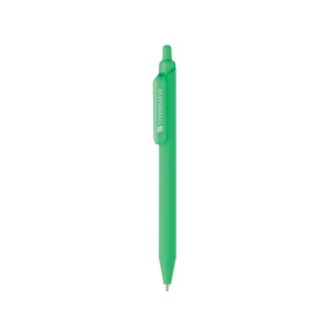 Stylo avec finition gomme en ABS recyclé certifié GRS Tide 45