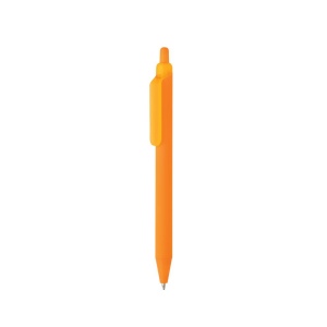 Stylo avec finition gomme en ABS recyclé certifié GRS Tide 48