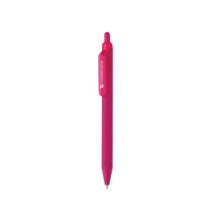 Stylo avec finition gomme en ABS recyclé certifié GRS Tide 57