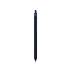 Stylo avec finition gomme en ABS recyclé certifié GRS Tide 60