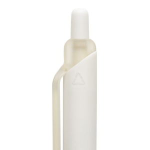 Stylo avec finition gomme en ABS recyclé certifié GRS Tide 20