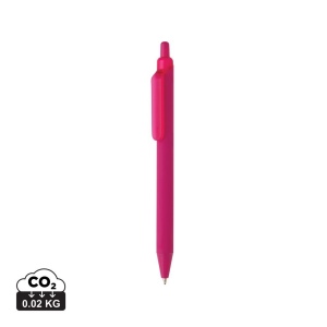 Stylo avec finition gomme en ABS recyclé certifié GRS Tide 9