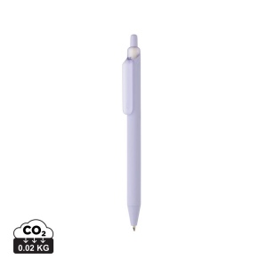 Stylo avec finition gomme en ABS recyclé certifié GRS Tide 11