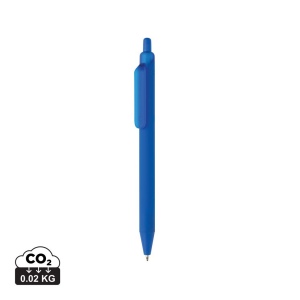 Stylo avec finition gomme en ABS recyclé certifié GRS Tide 5
