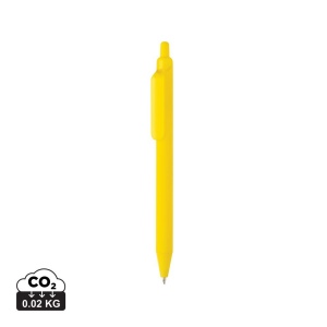 Stylo avec finition gomme en ABS recyclé certifié GRS Tide 6
