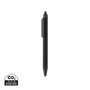Stylo avec finition gomme en ABS recyclé certifié GRS Tide 2