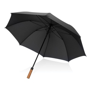 Parapluie 30" en rPET Aware™ et poignée en acacias 4