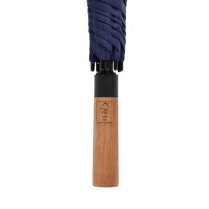 Parapluie 30" en rPET Aware™ et poignée en acacias 14