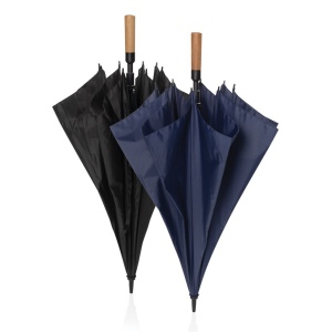 Parapluie 30" en rPET Aware™ et poignée en acacias 10