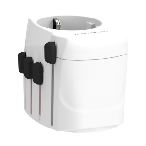 SKROSS Adaptateur de Voyage universel 3-Pôles Pro 4
