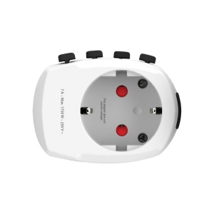 SKROSS Adaptateur de Voyage universel 3-Pôles Pro 5