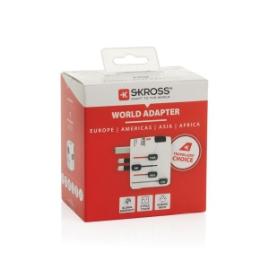 SKROSS Adaptateur de Voyage universel 3-Pôles Pro 9