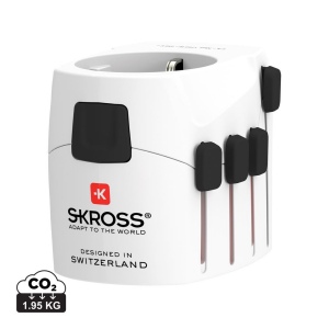 SKROSS Adaptateur de Voyage universel 3-Pôles Pro 2