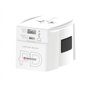 SKROSS Adaptateur de voyage universel MUV 65W PD avec USB 4