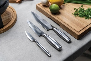 BOSKA Set de 3 couteaux de cuisine Monaco+ 4