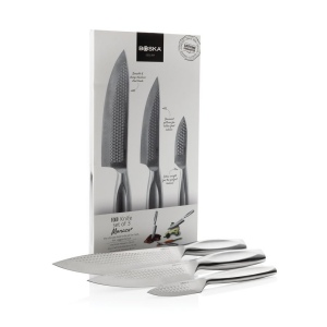 BOSKA Set de 3 couteaux de cuisine Monaco+ 6