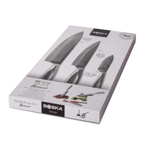 BOSKA Set de 3 couteaux de cuisine Monaco+ 8