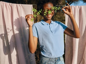 Polo en coton recyclé IQONIQ Yosemite Femme 160