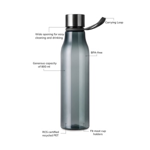VINGA Bouteille d'eau 800ml RCS RPET Lean 32