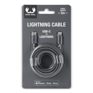 2ULC200 - Câble Fresh 'n Rebel USB-C vers Apple Lightning 2.0m 21